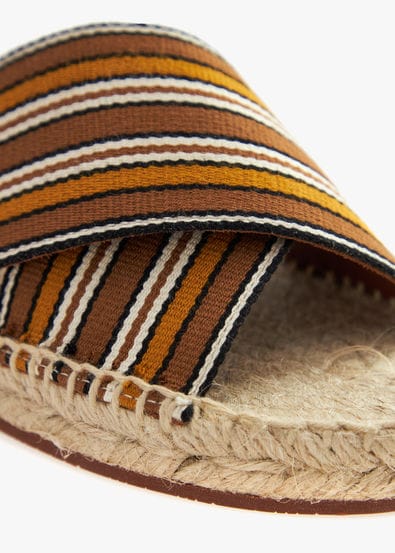 Suitcase Stripes Cross Slipper Suitcase Stripes Cross Slipper