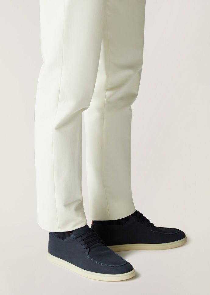 Laced Soho Walk Ankle Boot-Calfskin