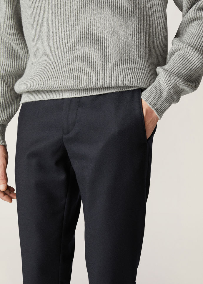 Pantalone Leisure City-Cashmere, Lana Vergine