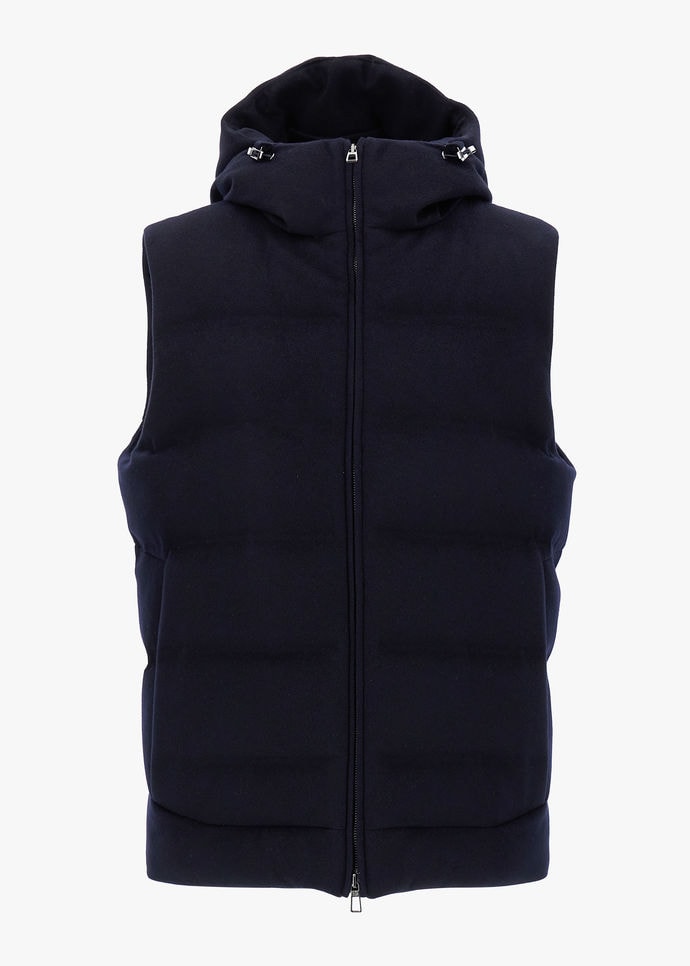 loro piana cashmere bandon vest