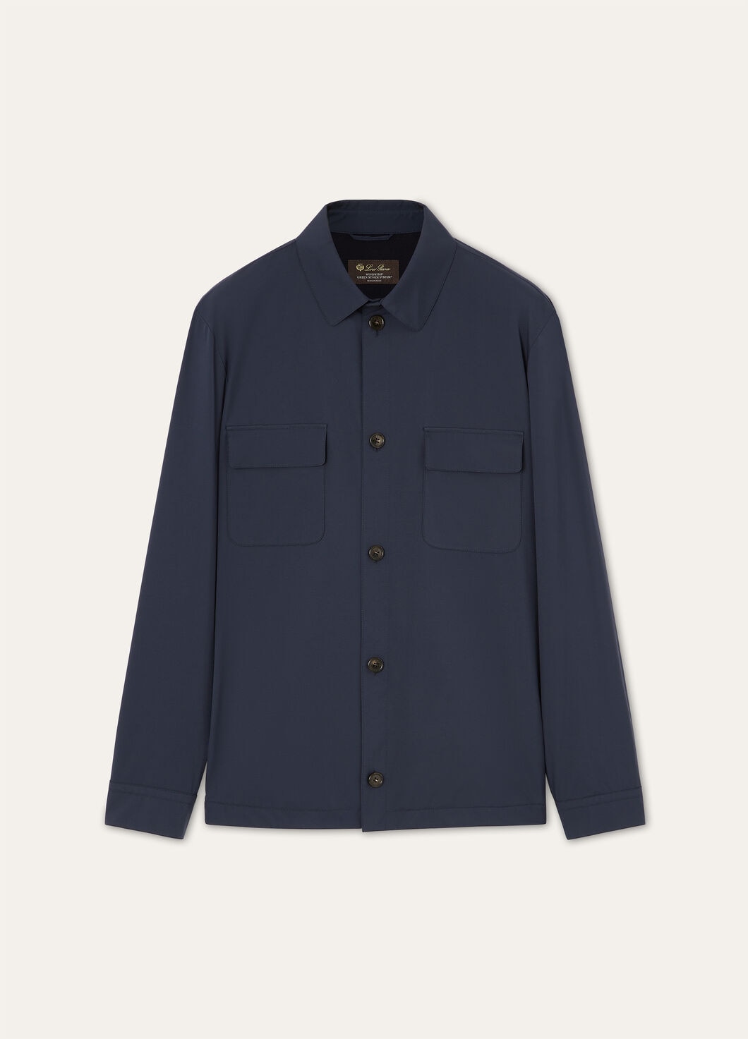 LORO PIANA OVERSHIRT WINDWISH STRETCH STORM_FAL3621_W772_1