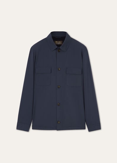 LORO PIANA OVERSHIRT WINDWISH STRETCH STORM