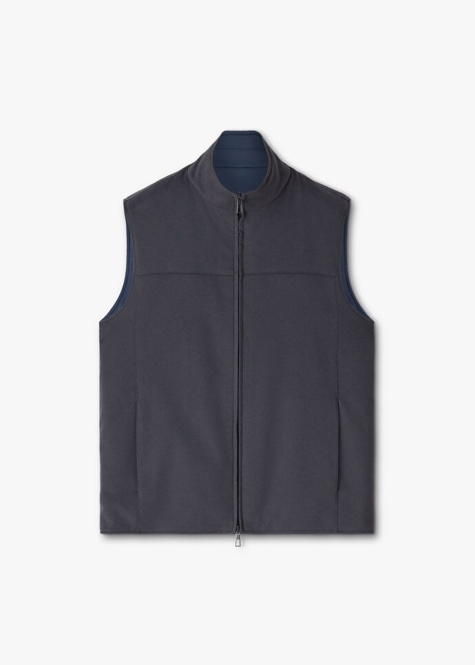 loro piana cashmere bandon vest