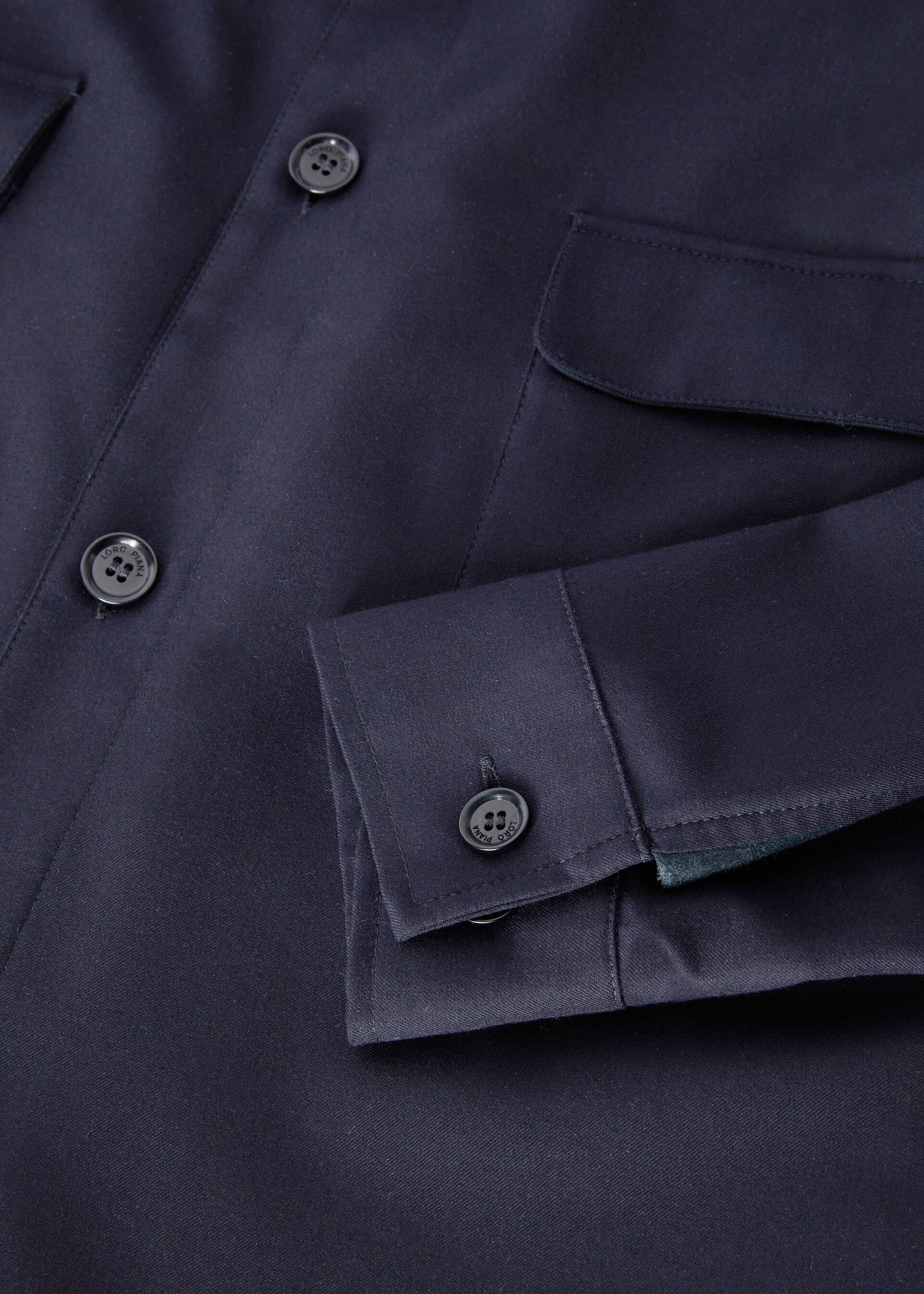 LORO PIANA OVERSHIRT GOKMATE RAIN