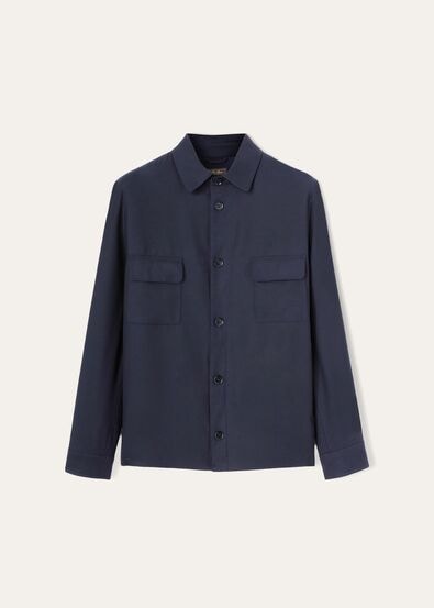 The Gift of Kings® Gokmate Overshirt in The Gift of Kings® Navy Blue ...