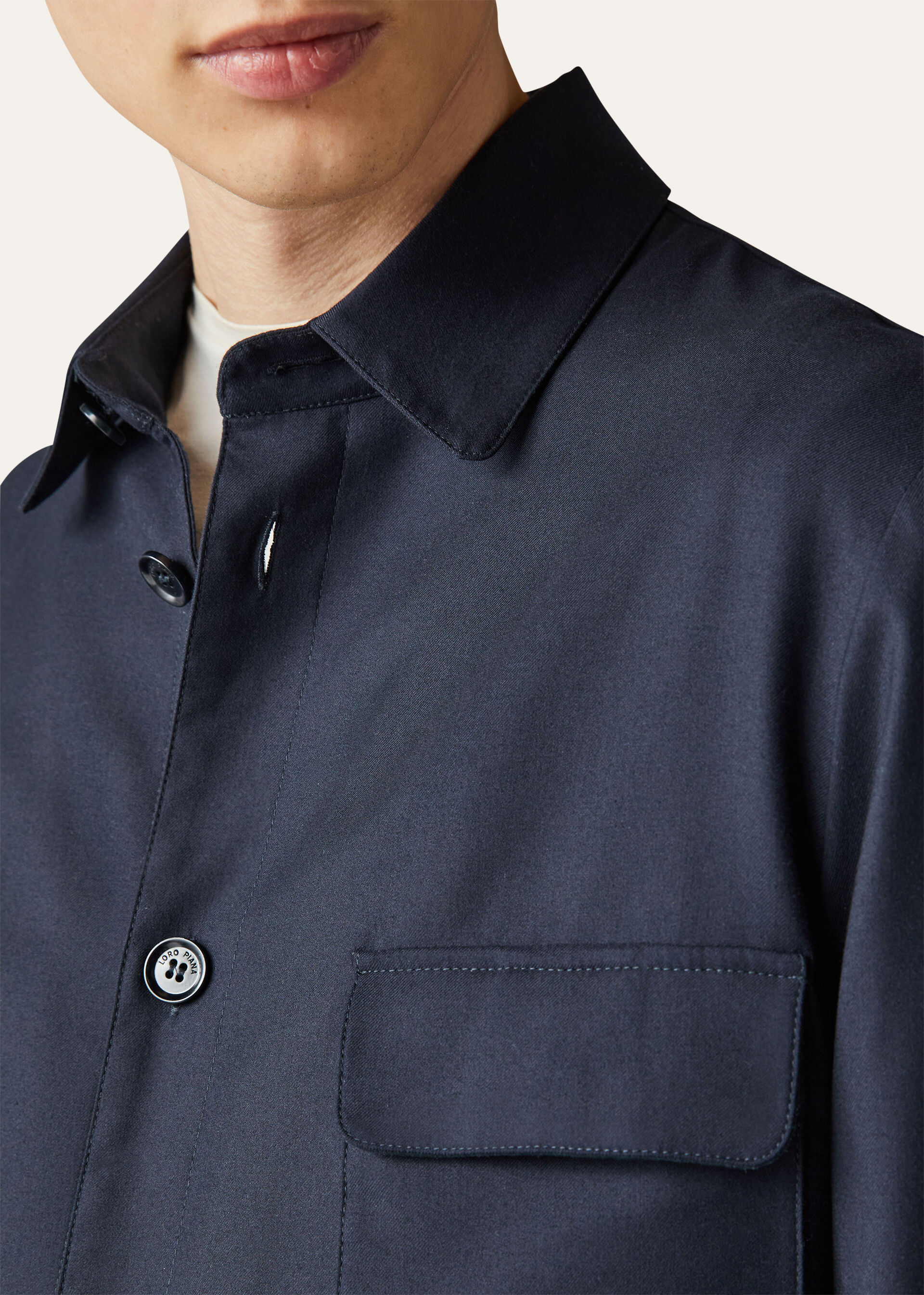 LORO PIANA OVERSHIRT GOKMATE RAIN
