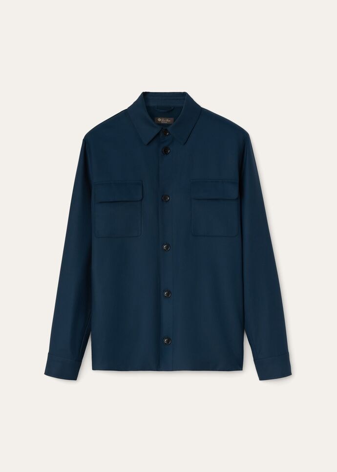 LORO PIANA OVERSHIRT GOKMATE RAIN_FAL5200_501H_1