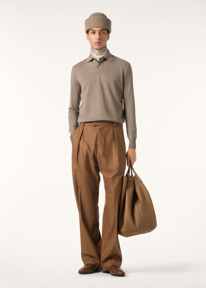 EMPIRE WISH WOOL POLO BUTTONLESS GG 18_FAL5279_D823_1