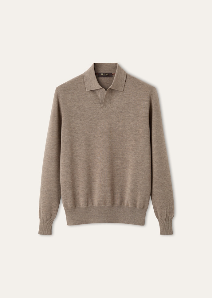 EMPIRE WISH WOOL POLO BUTTONLESS GG 18_FAL5279_D823_1