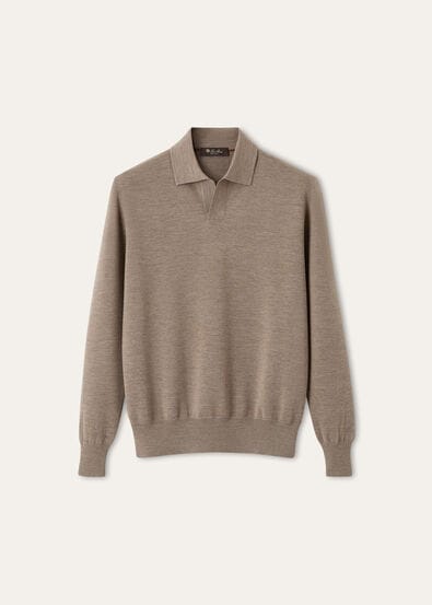 EMPIRE WISH WOOL POLO BUTTONLESS GG 18