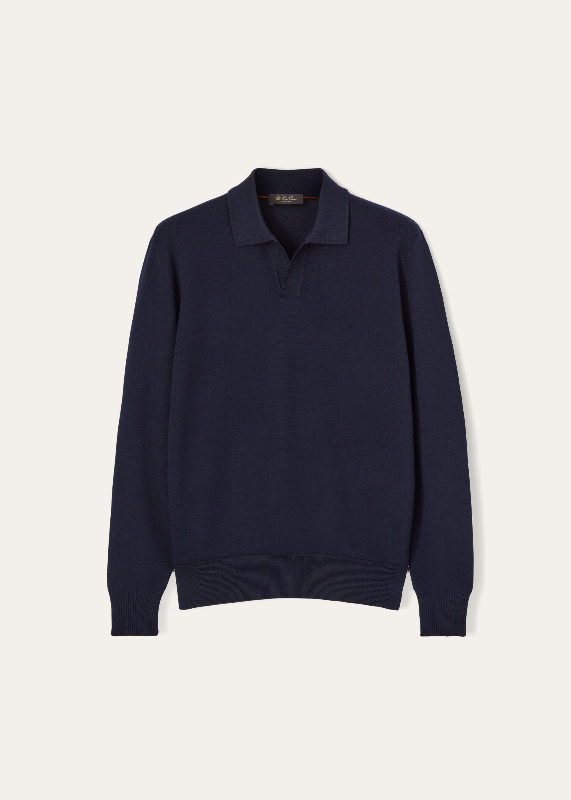 EMPIRE WISH WOOL POLO BUTTONLESS GG 18
