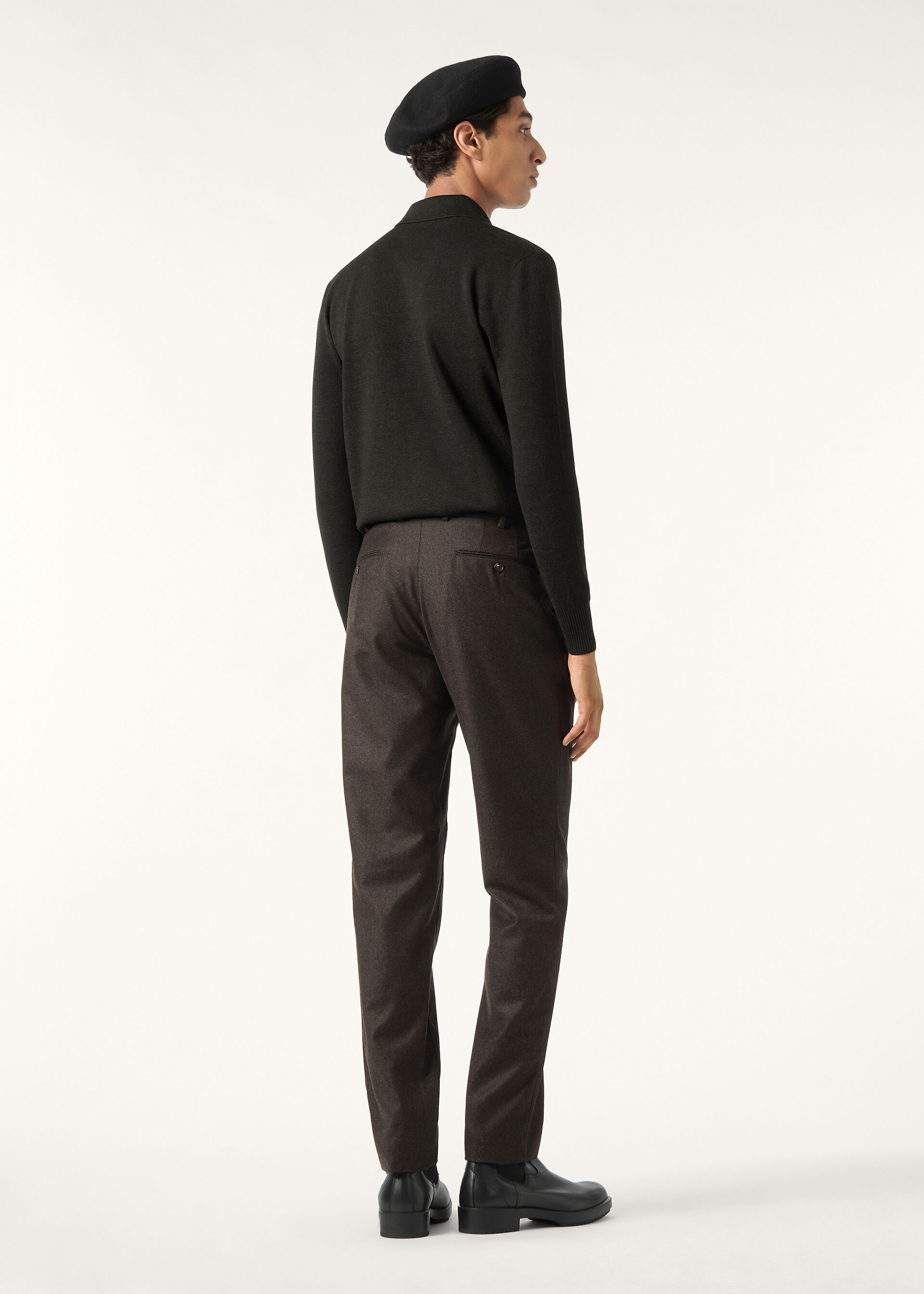 EMPIRE WISH WOOL POLO BUTTONLESS GG 18