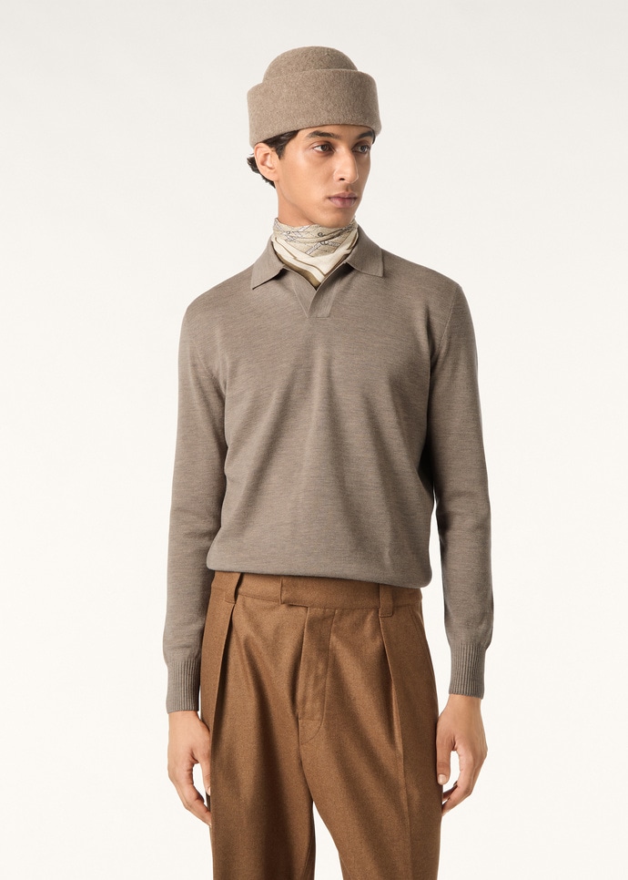 EMPIRE WISH WOOL POLO BUTTONLESS GG 18_FAL5279_D823_3