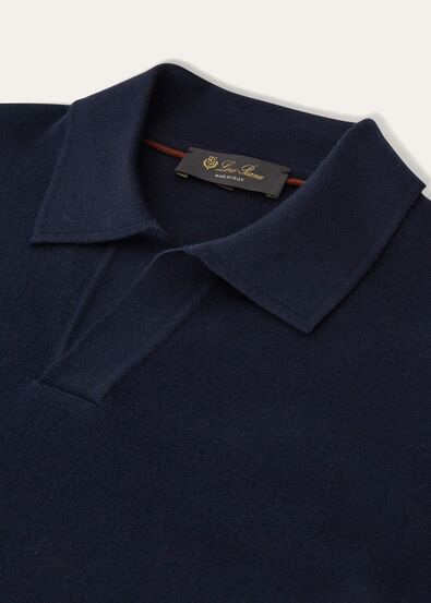 EMPIRE WISH WOOL POLO BUTTONLESS GG 18