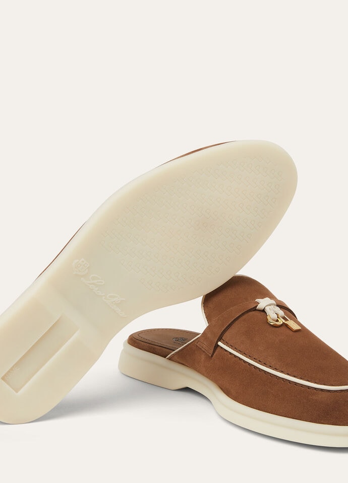 LORO PIANA♦バブーシュ・チャーム・ウォーク・モカシン バブーシュ・チャーム・ウォーク・パイピング・モカシン
