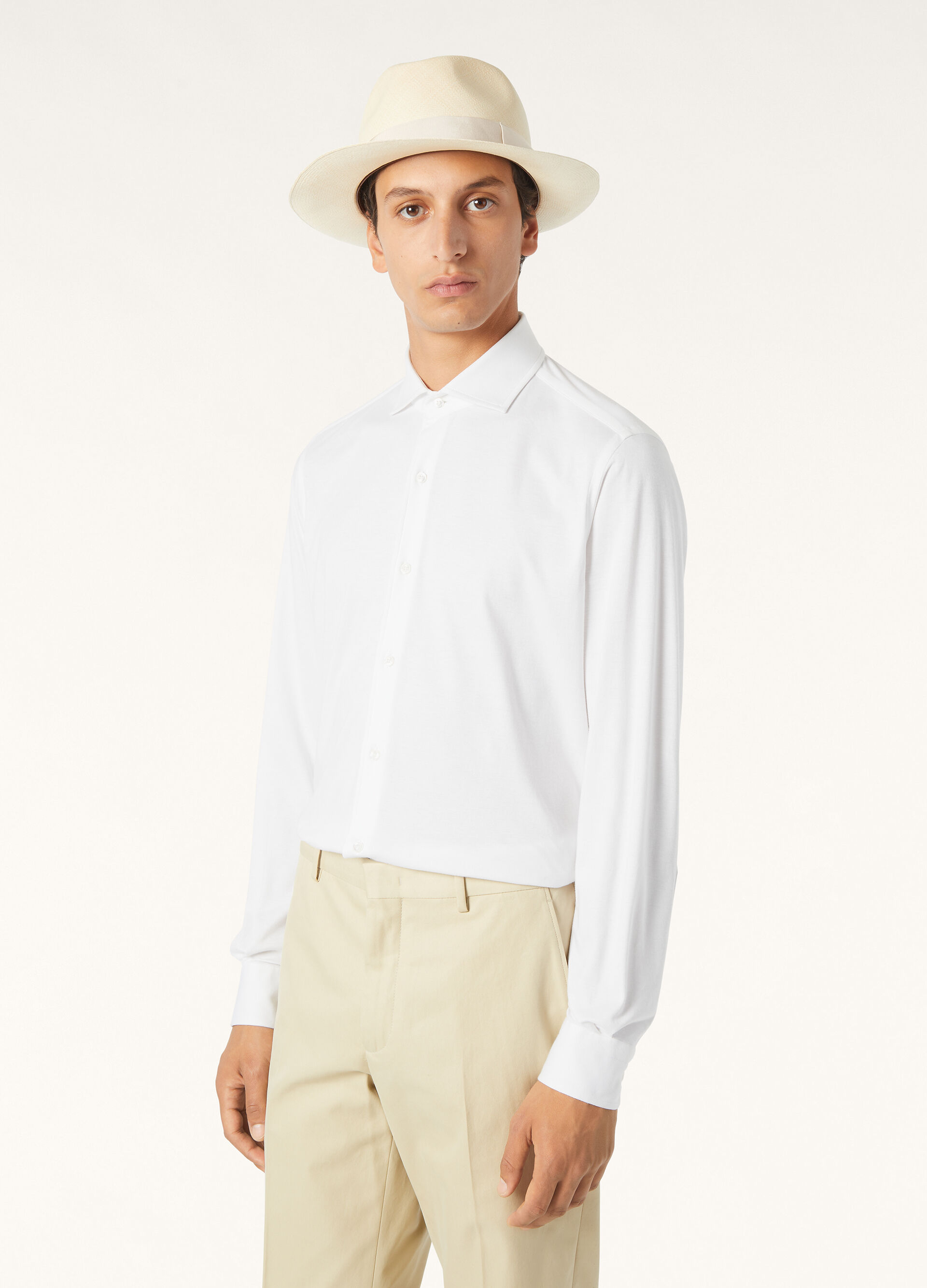 ANDREW ML JERSEY COTTON PLAIN