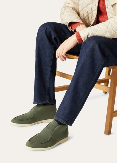Open Knitted Walk Ankle Boot Wish® Wool Midnight Garden Open Knitted Walk Ankle Boot Wish® Wool Midnight Garden