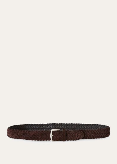 ALSAVEL-BELT BRAIDED SUEDE