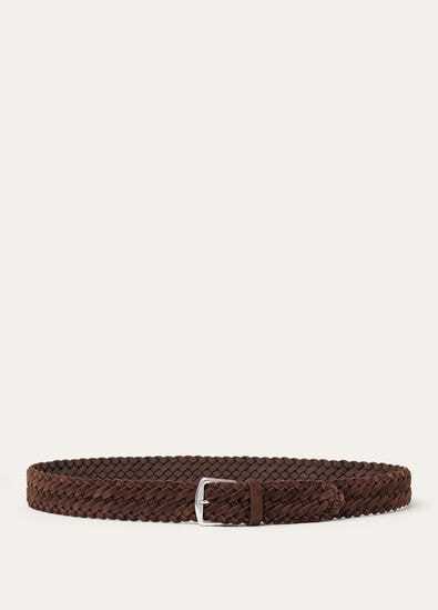 ALSAVEL-BELT BRAIDED SUEDE