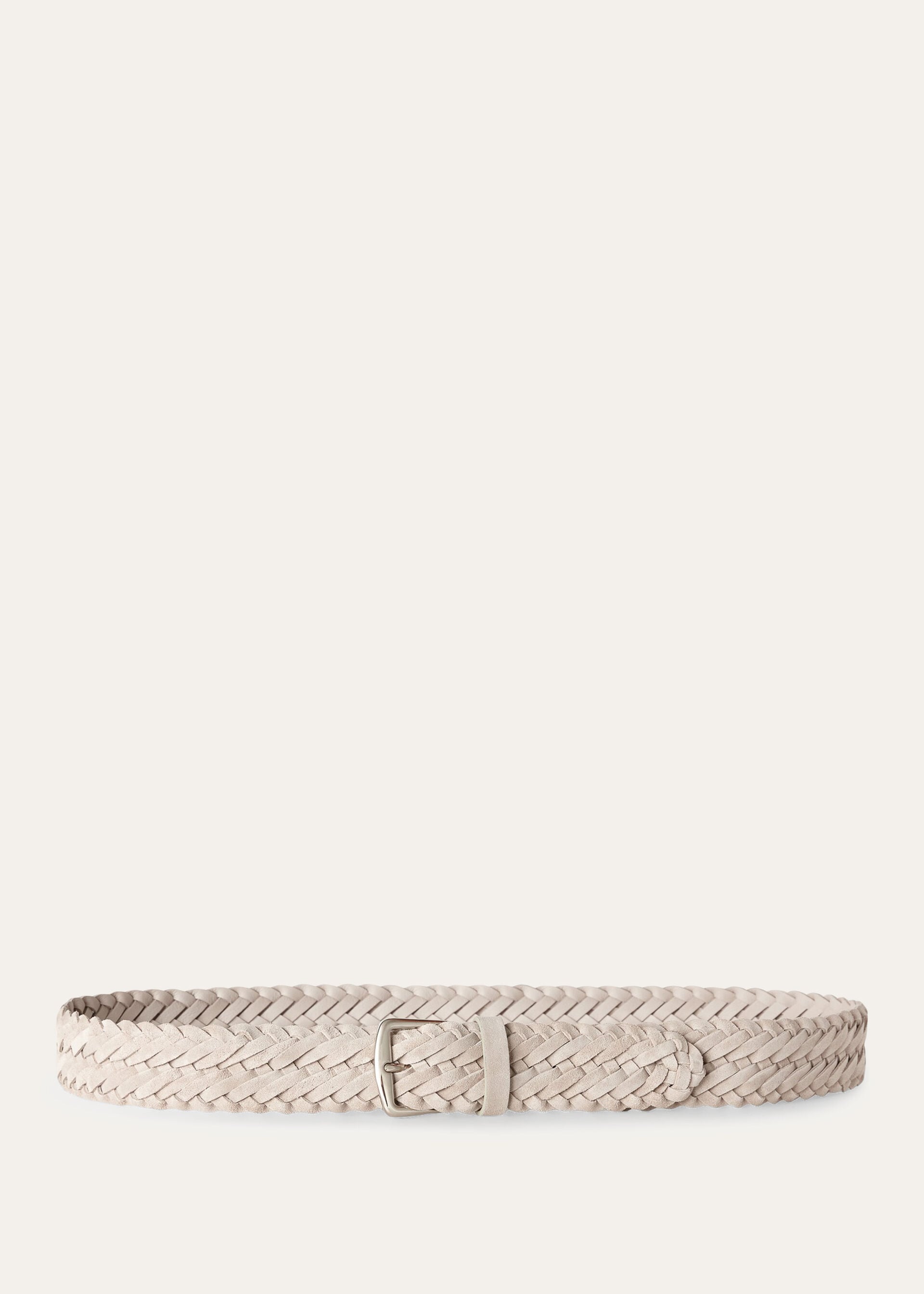 ALSAVEL-BELT BRAIDED SUEDE