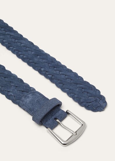 ALSAVEL-BELT BRAIDED SUEDE