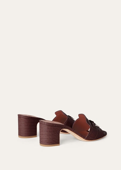 SUMMER CHARMS HEELED MULE T55 ALLIGAT. MISS DANDY