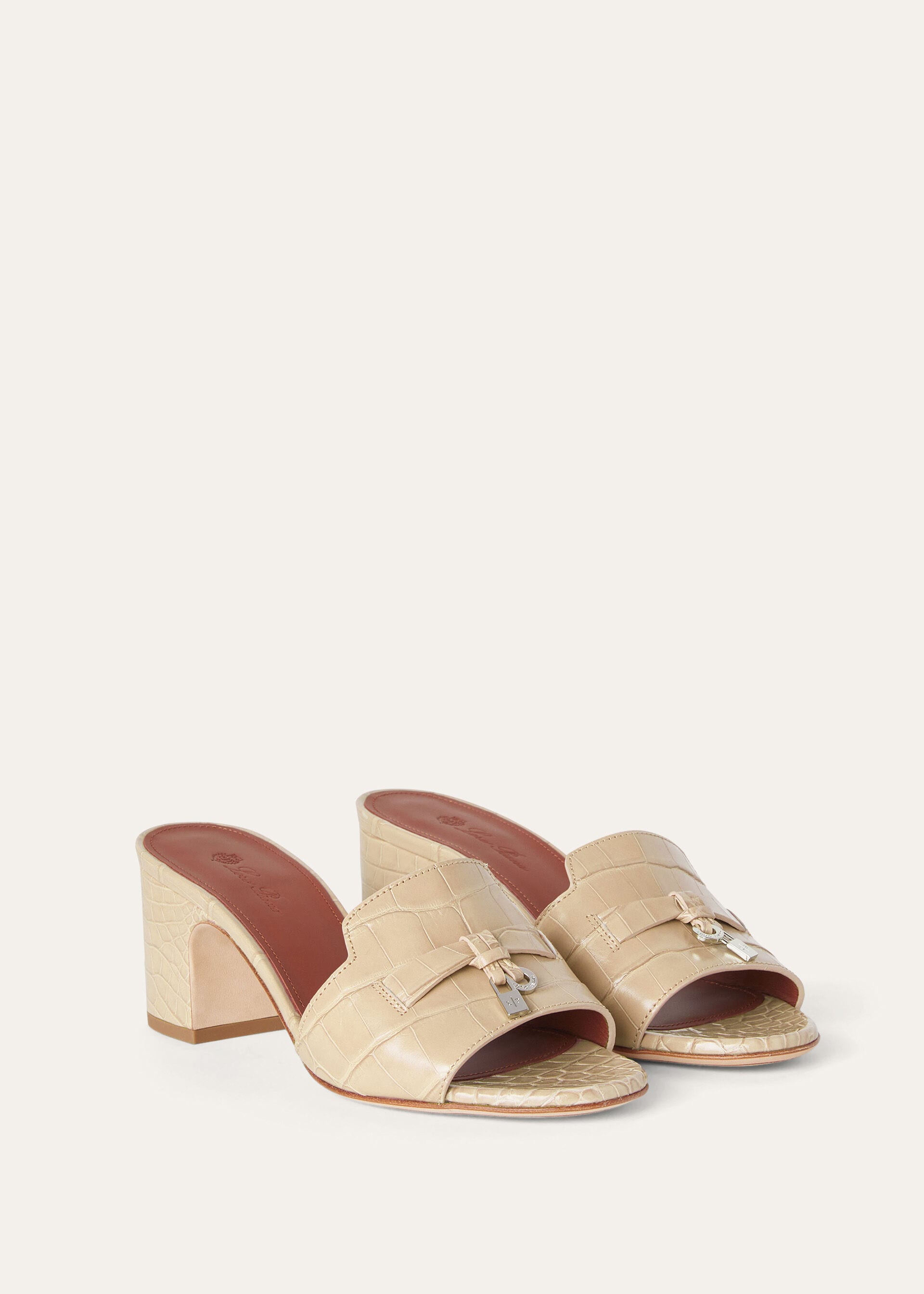 SUMMER CHARMS HEELED MULE T55 ALLIGAT. MISS DANDY