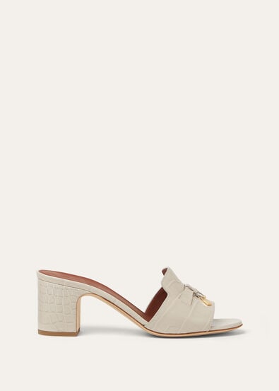 SUMMER CHARMS HEELED MULE T55 ALLIGAT. MISS DANDY