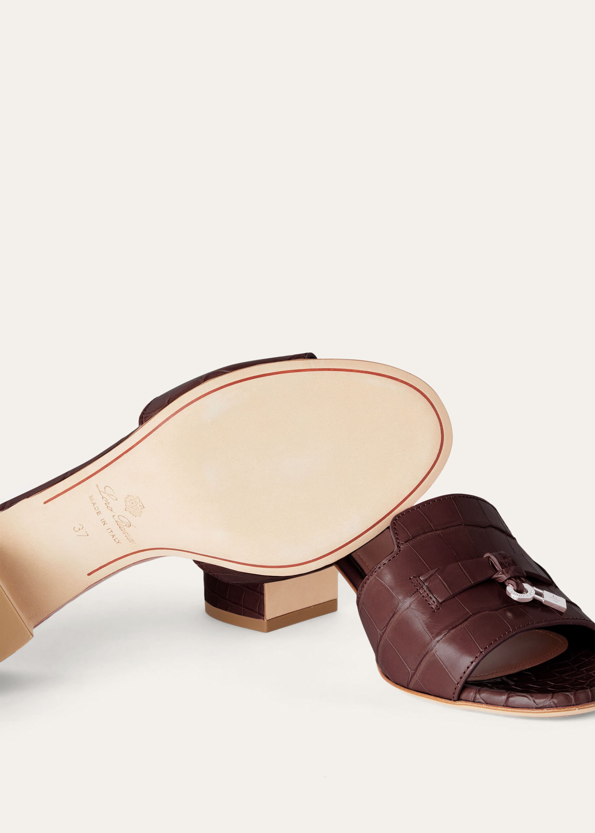 SUMMER CHARMS HEELED MULE T55 ALLIGAT. MISS DANDY