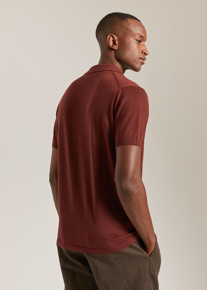 Light Polo Shirt-Vicuña