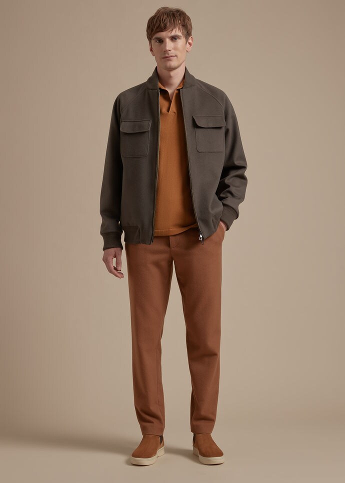 Light Polo Shirt-Vicuña
