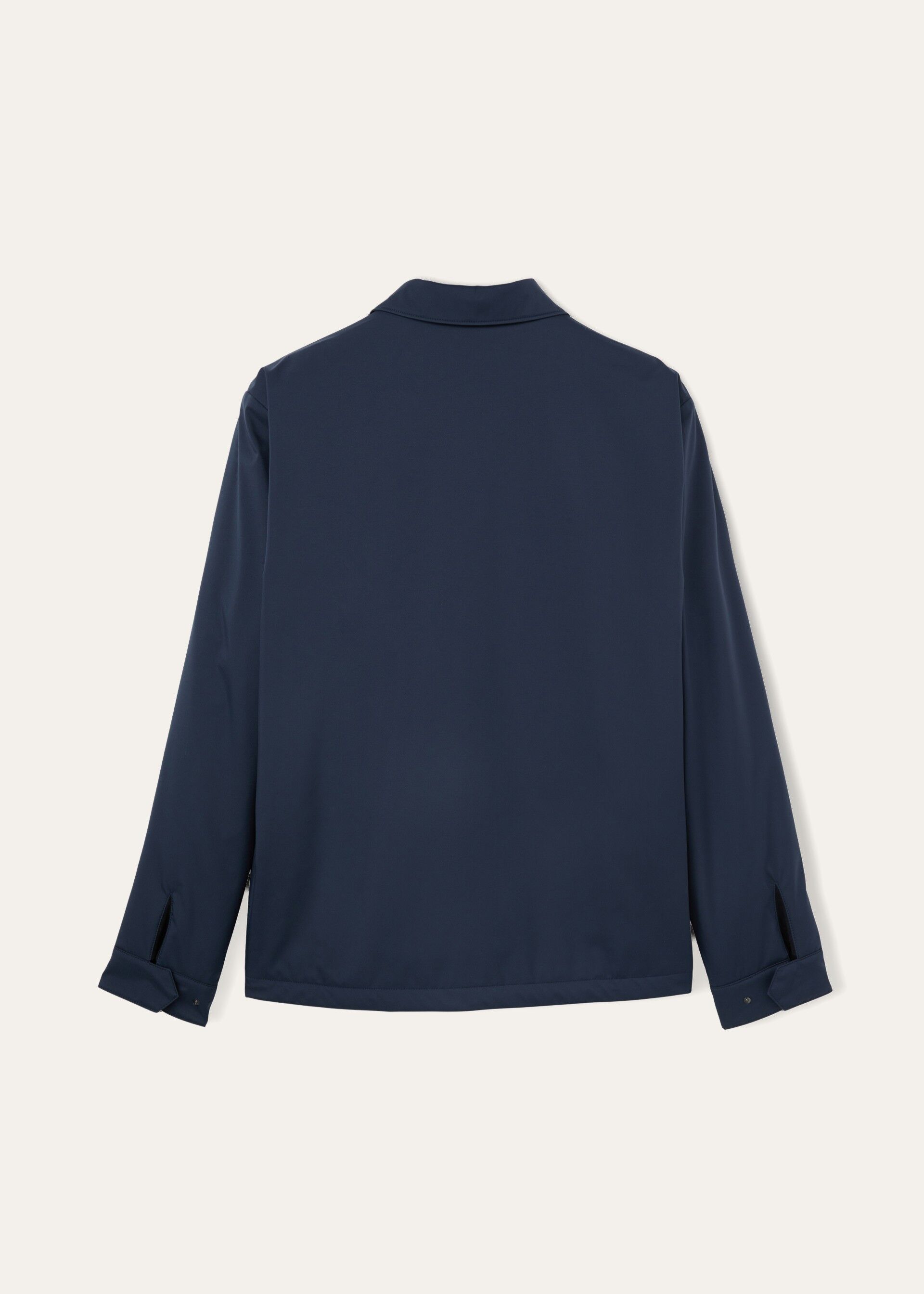 LORO PIANA SHIRT BOMBER WINDFUR STRETCH ST MINK