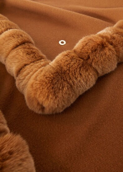 STOLA JERSEY VICUNA GARZATO AND CINCILLA