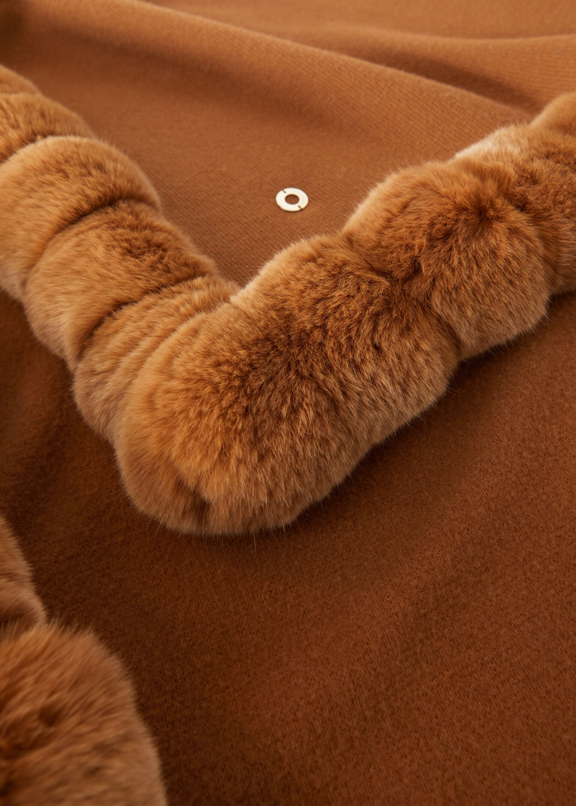 STOLA JERSEY VICUNA GARZATO AND CINCILLA