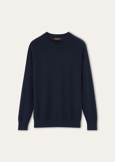 BALFOUR CREWNECK SWEATER CASH WOOL SILK GG 18