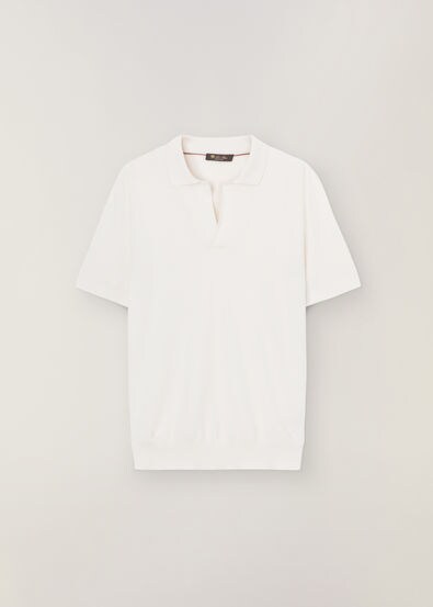 Buttonless Polo Shirt
