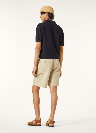 WALKERY POLO MM BUTTONLESS COTTON SILK GG 18