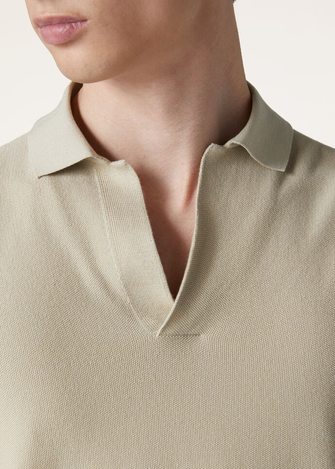 WALKERY POLO MM BUTTONLESS COTTON SILK GG 18_FAM0531_D0L6_2