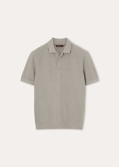 WALKERY POLO MM BUTTONLESS COTTON SILK GG 18