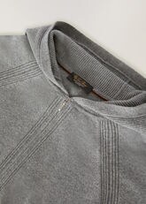 フランネル・メランジュのベビーカシミヤ製Merano Bomber Jacket 
