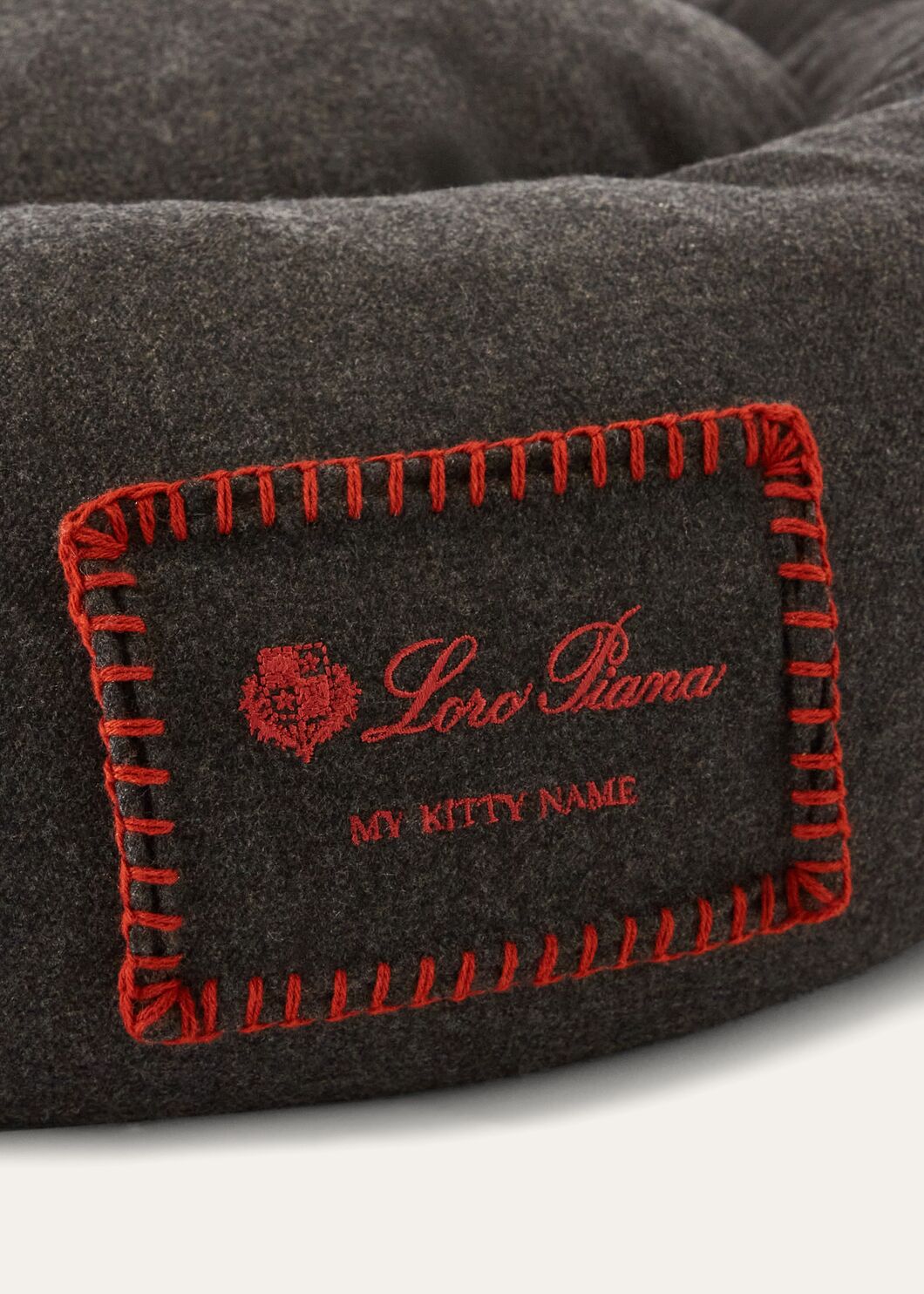 My Cat Pillow Silk, Cashmere Dark Gray Melange Loro Piana GB