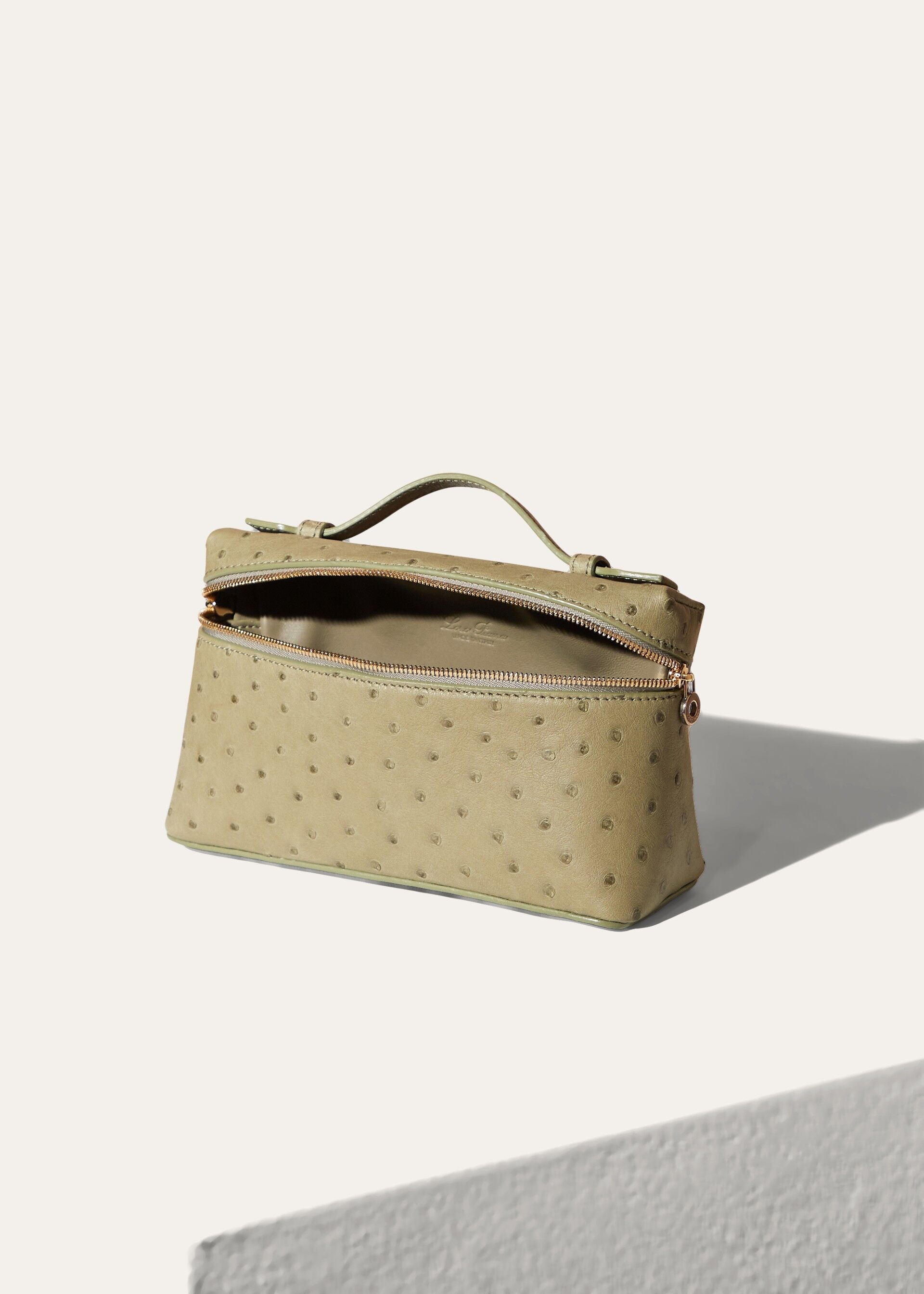 EXTRA POCKET L19 OSTRICH SADDLE FINISH