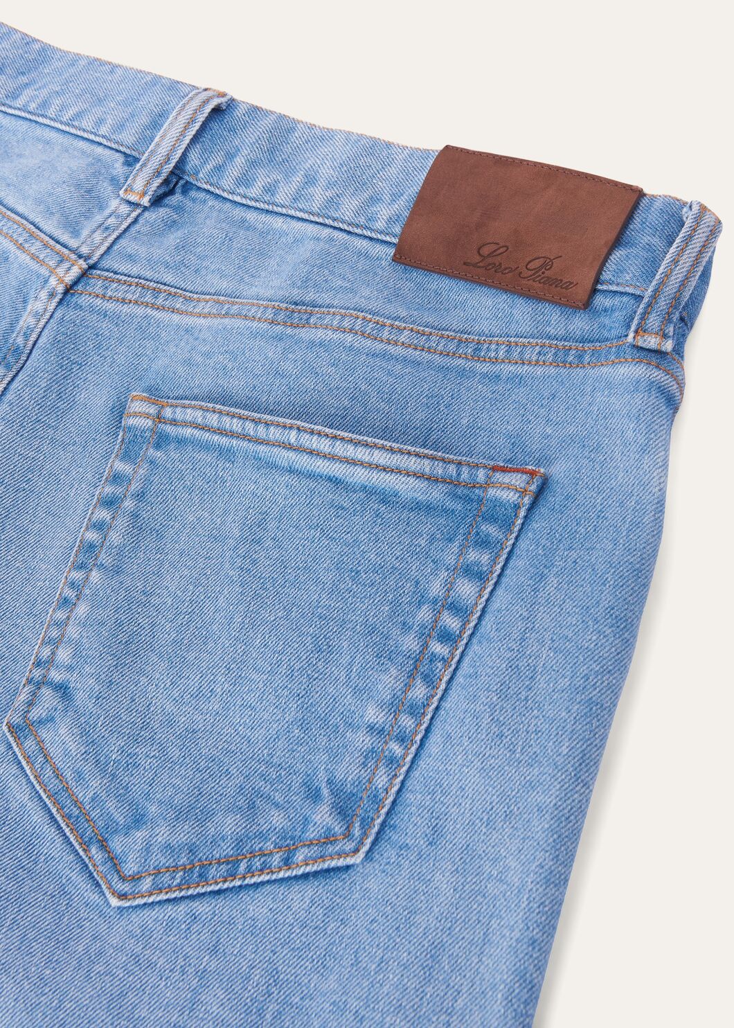 Doccio Pants Cotton Light Japan Blue | Loro Piana US Doccio Pants Cotton Light Japan Blue | Loro Piana US