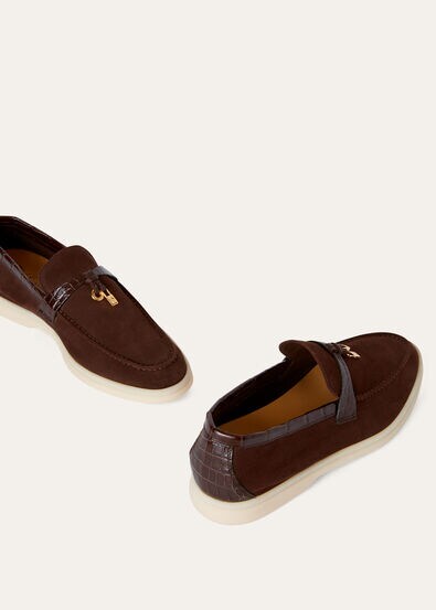SUMMER CHARMS WALK SUEDE ALLIGATOR