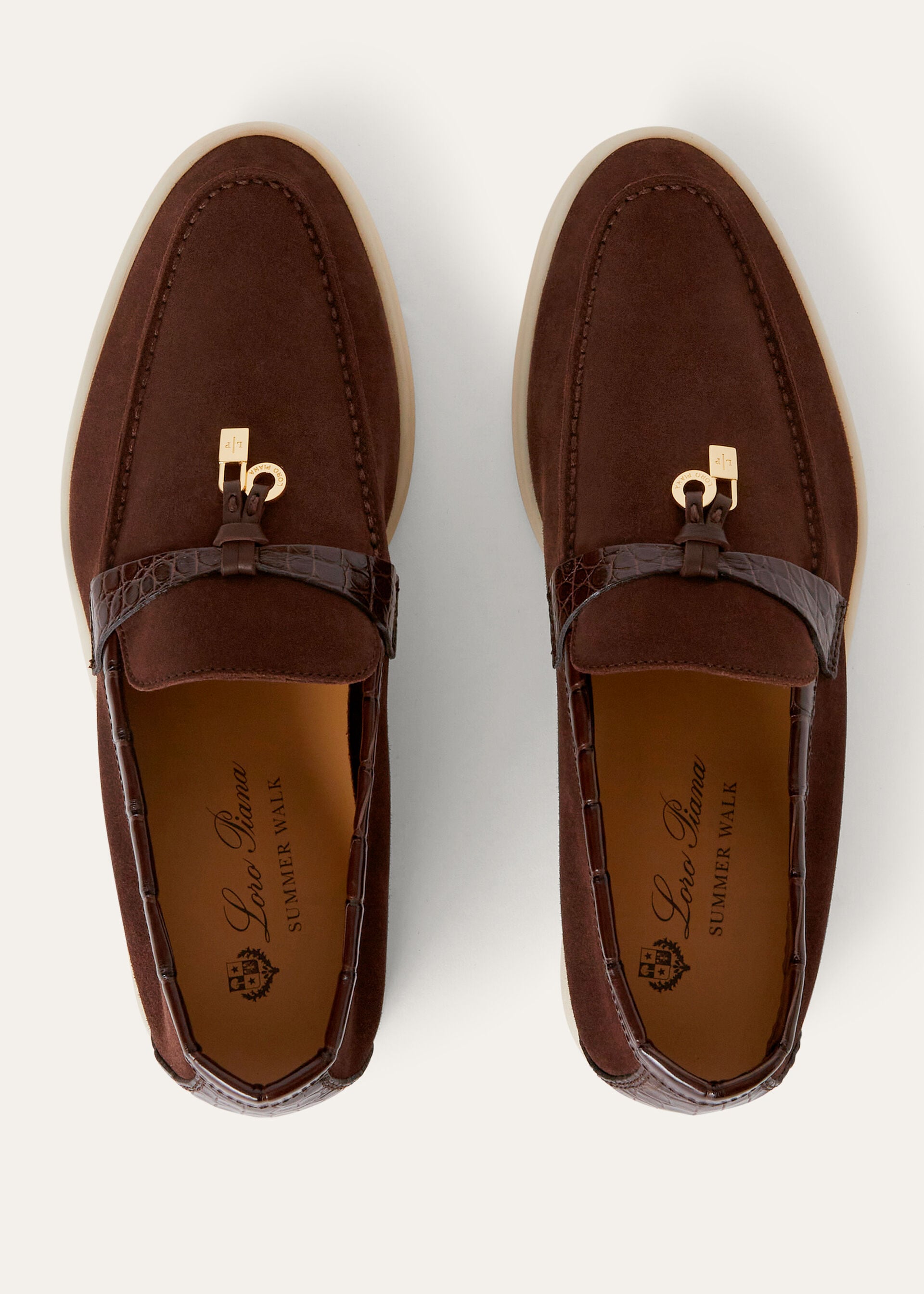 SUMMER CHARMS WALK SUEDE ALLIGATOR
