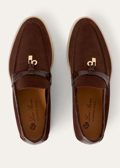 SUMMER CHARMS WALK SUEDE ALLIGATOR