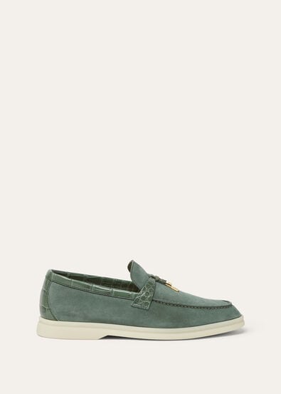 SUMMER CHARMS WALK SUEDE ALLIGATOR