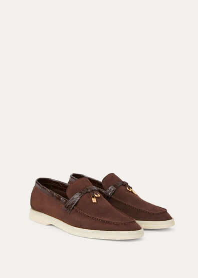 SUMMER CHARMS WALK SUEDE ALLIGATOR