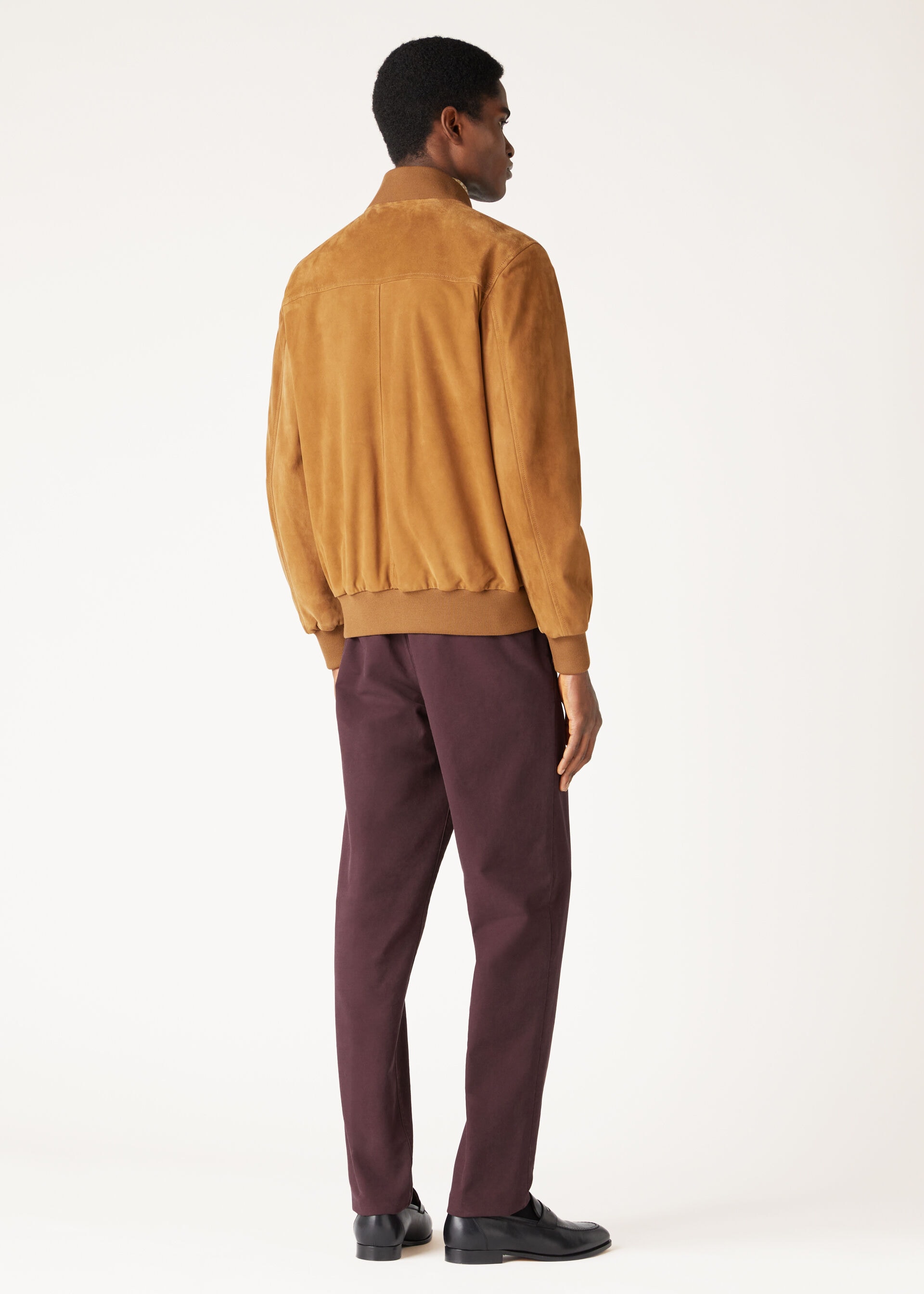 LP IVY BOMBER LOWERED SUEDE