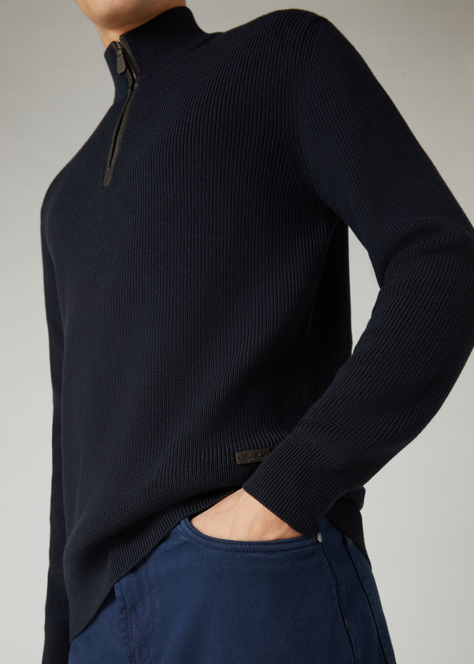 Stanton Half-Zip-Virgin Wool